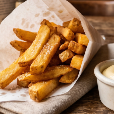 Friet klein - Food Garden Restaurant in Eindhoven - مطعم سوري فود غاردن في أيندهوفن