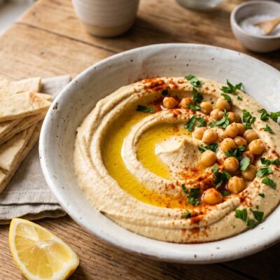 Hummus - Food Garden Restaurant in Eindhoven - مطعم سوري فود غاردن في أيندهوفن