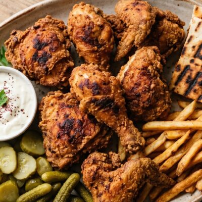 Schotel hele kip geroosterd - Food Garden Restaurant in Eindhoven - مطعم سوري فود غاردن في أيندهوفن
