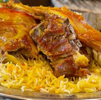 Mandi lam - Food Garden Restaurant in Eindhoven - مطعم سوري فود غاردن في أيندهوفن